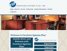 Tablet Screenshot of furnituresystemsplus.com